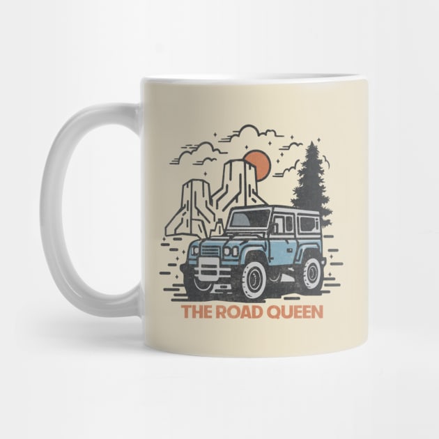 The Road Queen in Yosemite by Tees For UR DAY